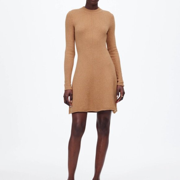 Madewell Dresses & Skirts - Madewell Sweater Mini Dress in Heather Caramel